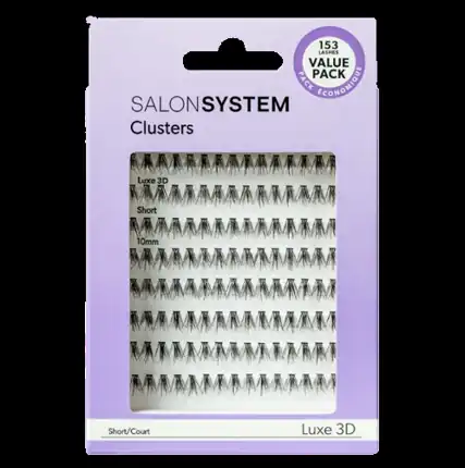 Salon System Value Pack Cluster 3D Luxe Short